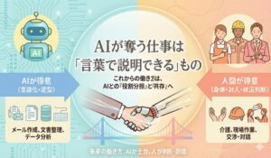 AIが奪う仕事は「言葉で説明できる」もの