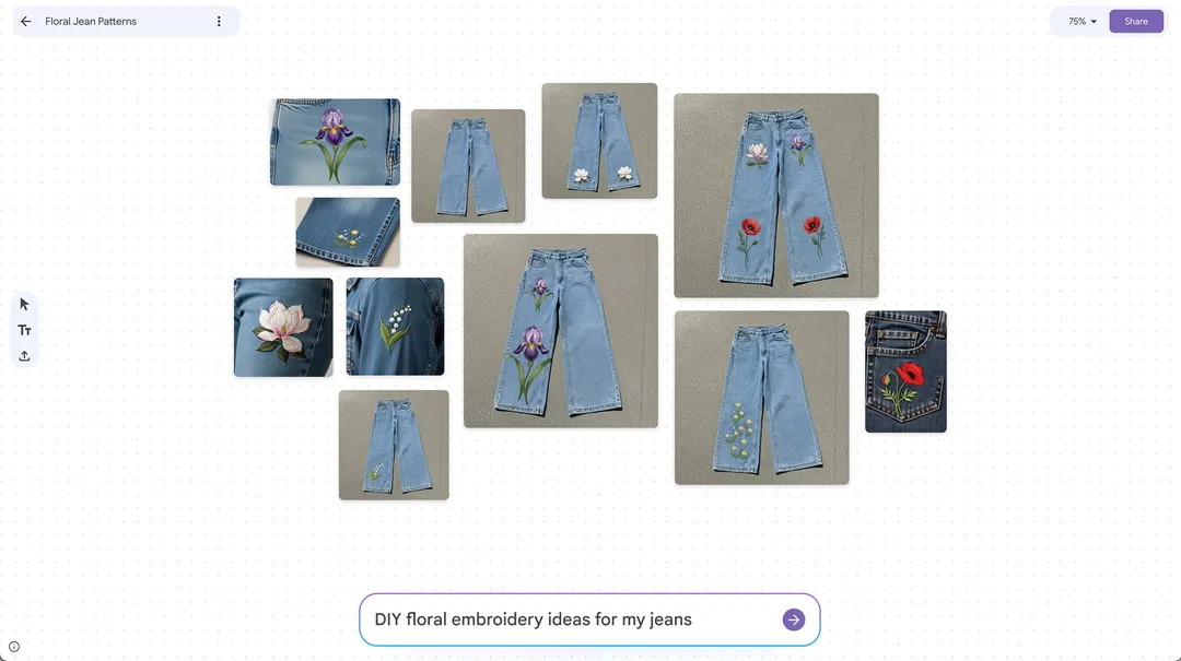 Google、新実験ツール「Mixboard」を公開 AIでアイデアを可視化