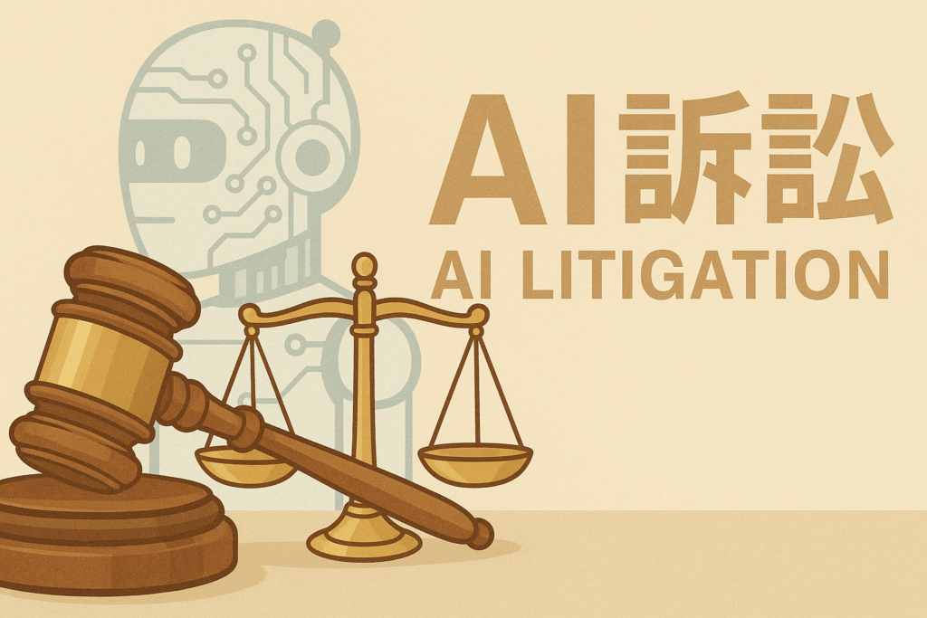 AI訴訟,AI LITIGATION,アイキャッチ