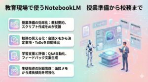 教育現場で使うNotebookLM　授業準備から校務まで