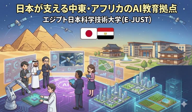 日本が支える中東・アフリカのAI教育拠点