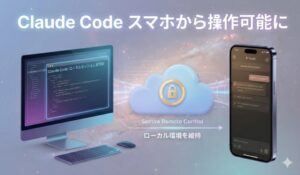 Claude Code　スマホから操作可能に