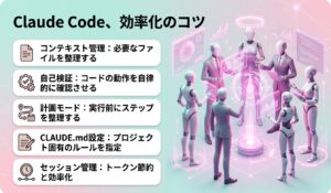 Claude Code、効率化のコツ