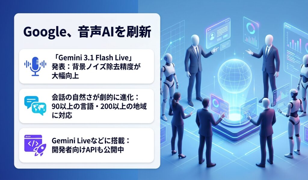 Google、音声AIを刷新