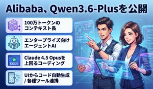 Alibaba、Qwen3.6-Plusを公開