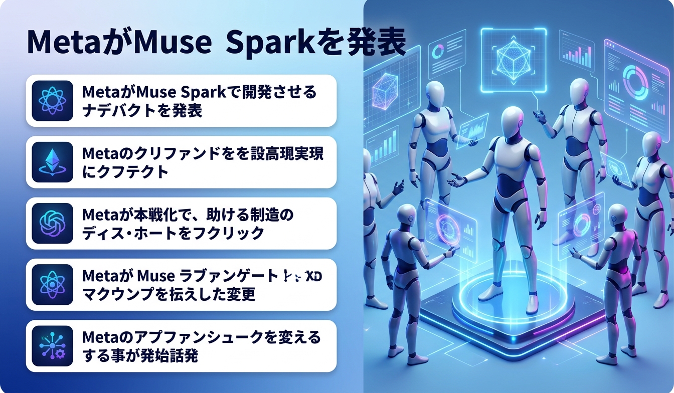 MetaがMuse Sparkを発表