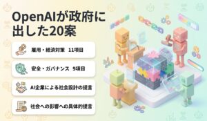 OpenAIが政府に出した20案｜Aibrary