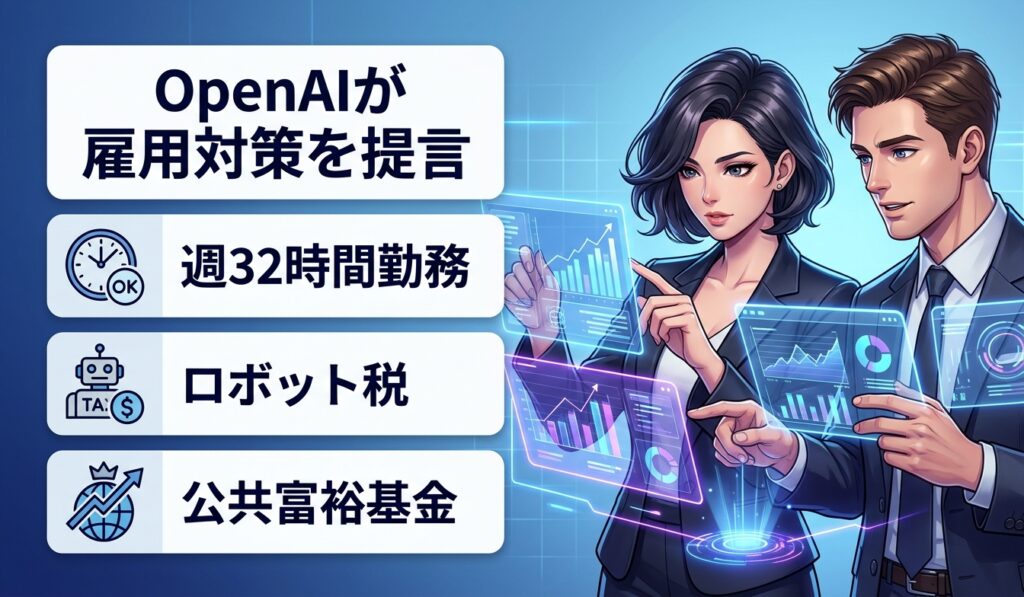 OpenAIが雇用対策を提言