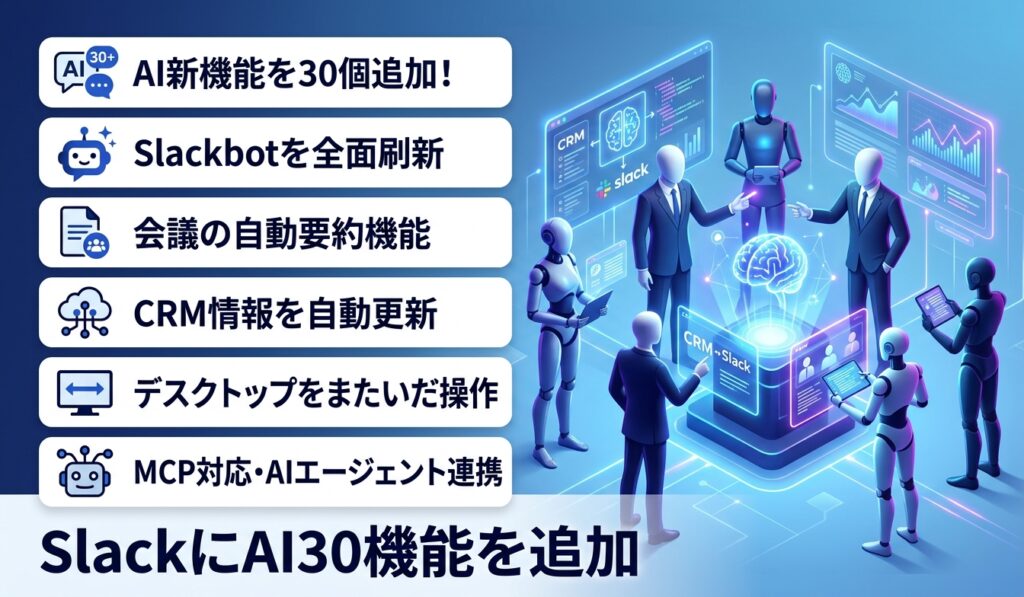 SlackにAI30機能を追加