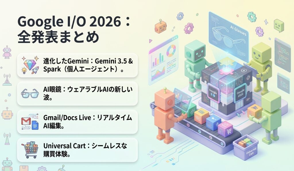 Google I/Oの全発表