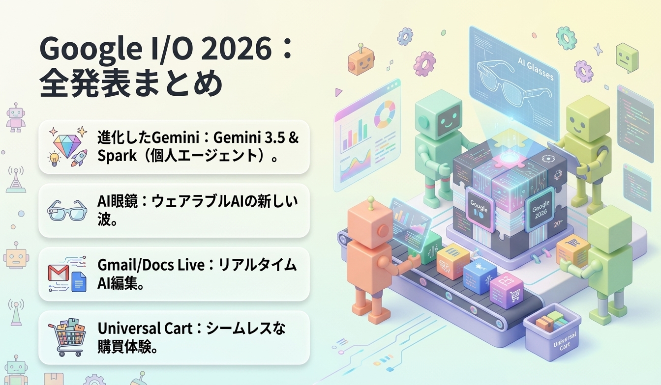 Google I/Oの全発表