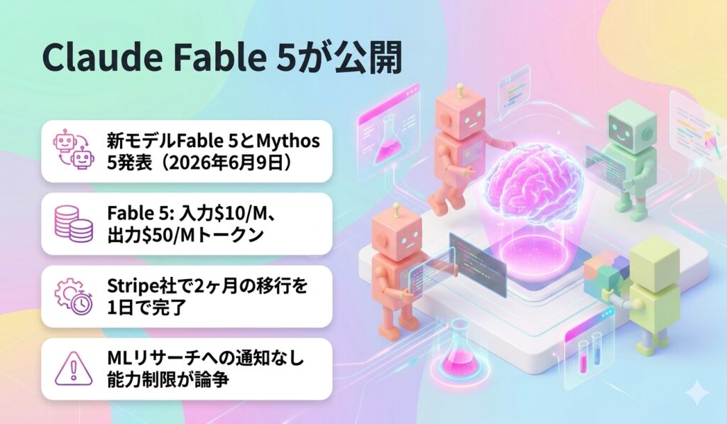 Claude Fable 5が公開