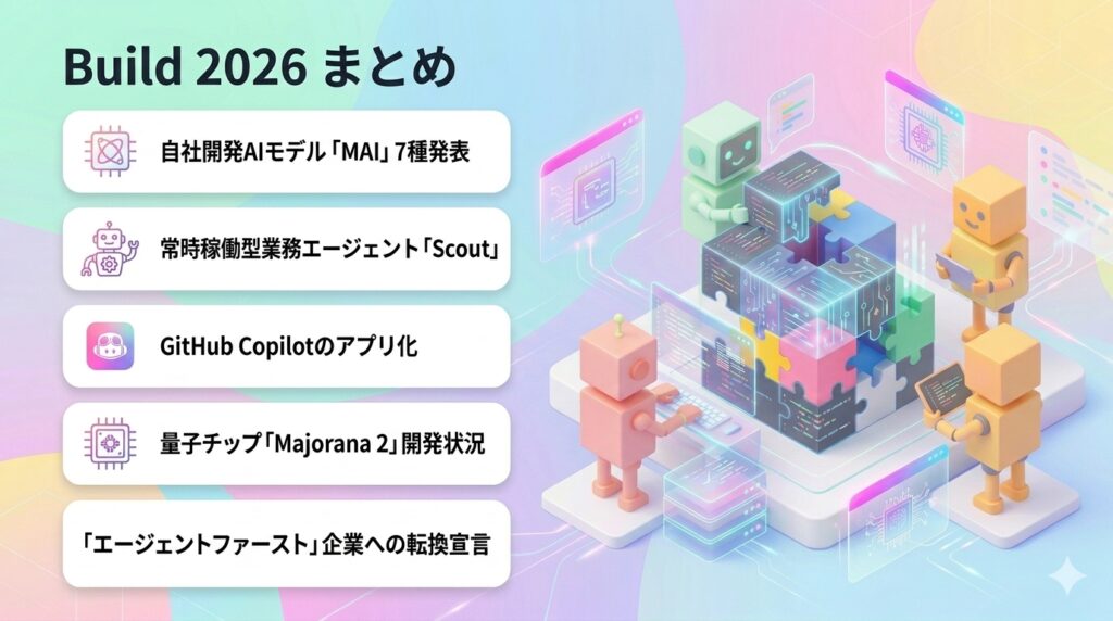 Build 2026まとめ