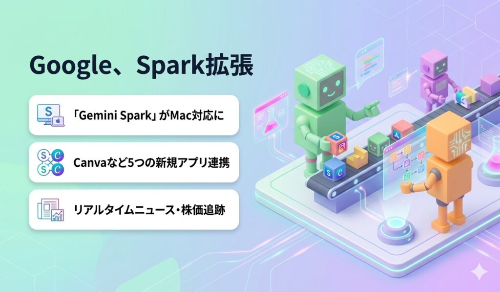 Google、Spark拡張