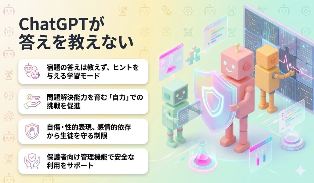 ChatGPTが答えを教えない
