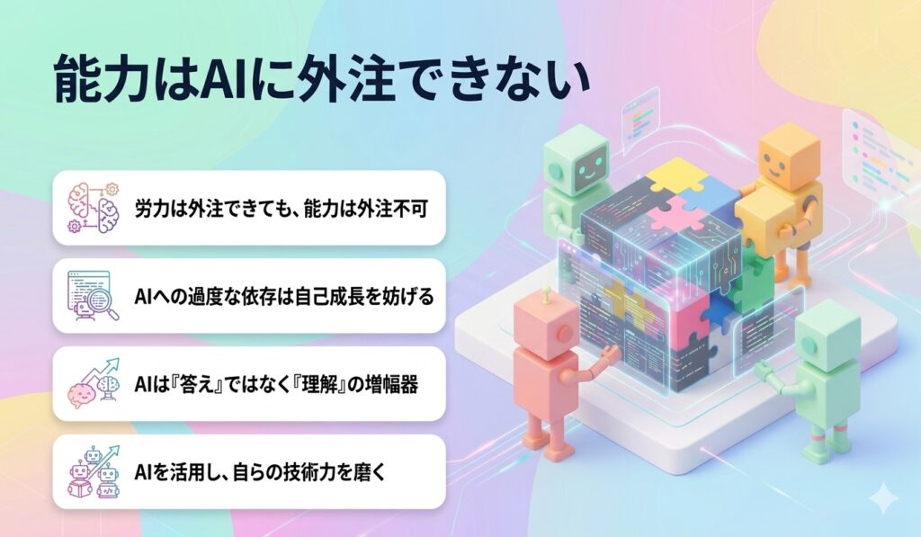 能力はAIに外注できない