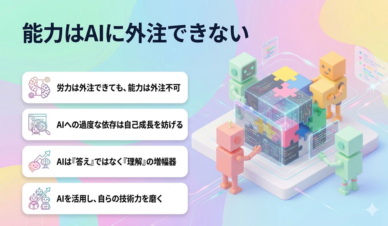 能力はAIに外注できない