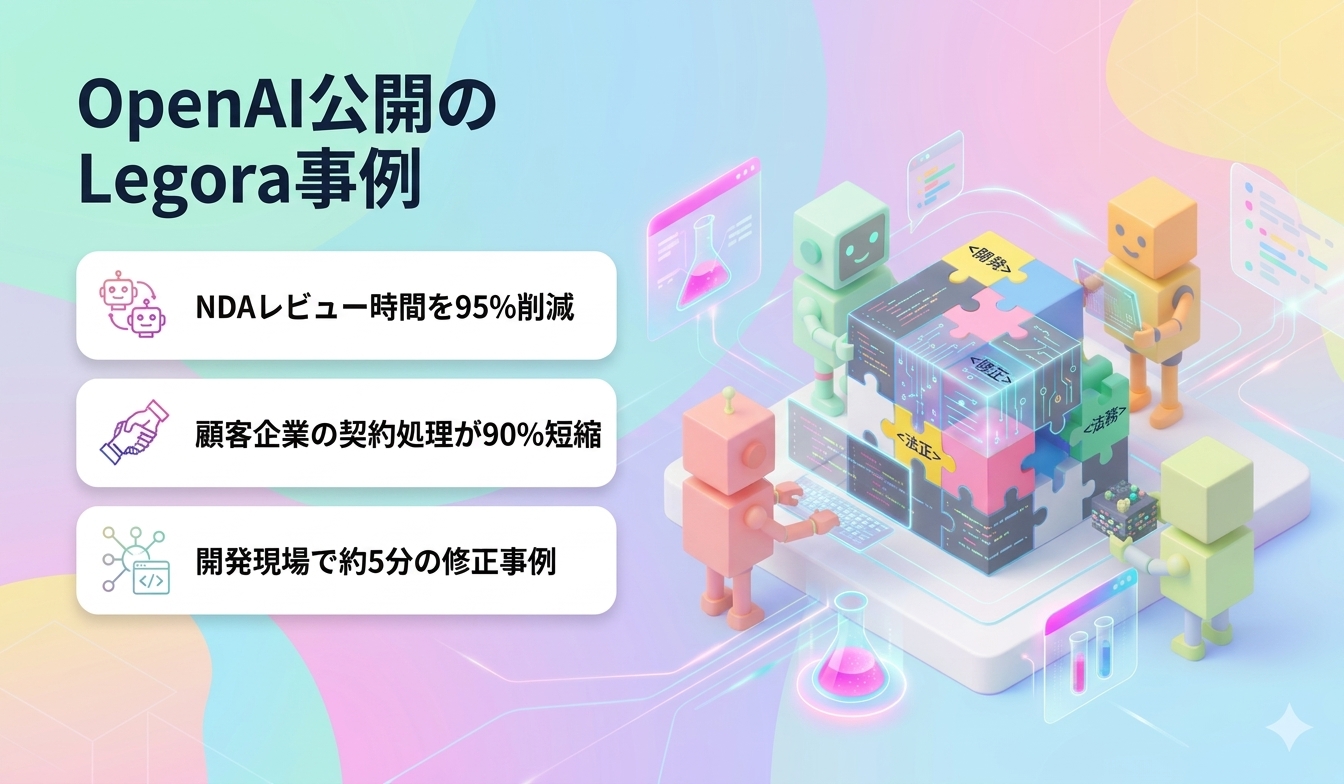 OpenAI公開のLegora事例
